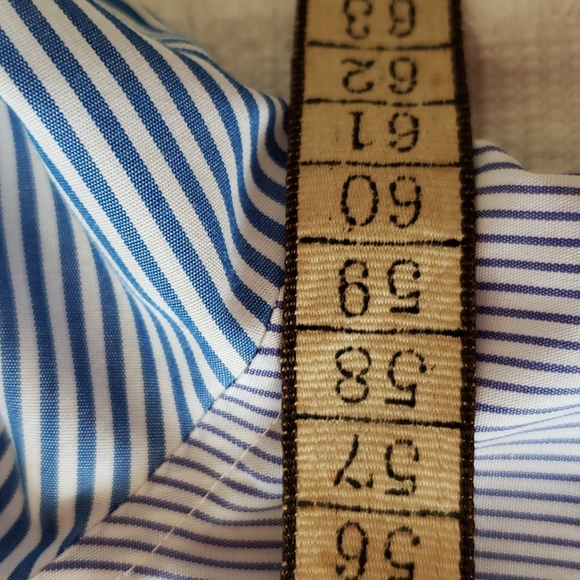 CHICO'S striped formal blouse 👚 - Picture 8 of 10